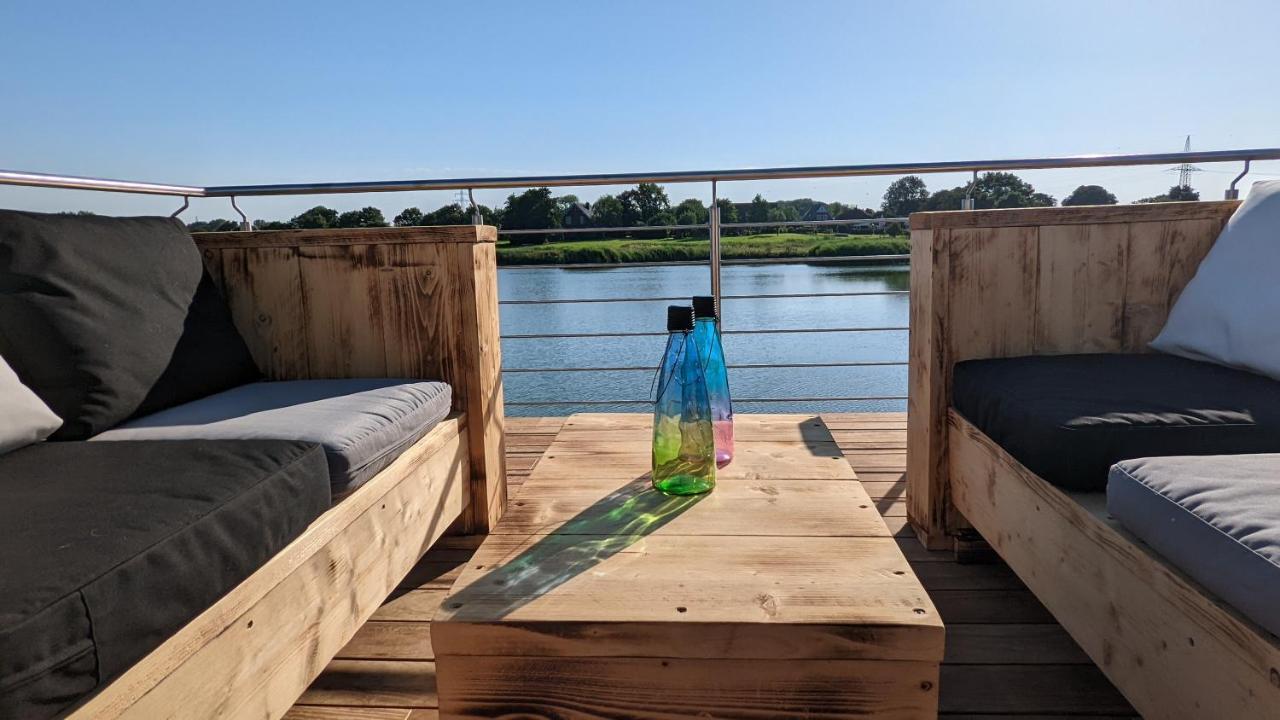 Hausboot Wangermeerblick Schillig Esterno foto