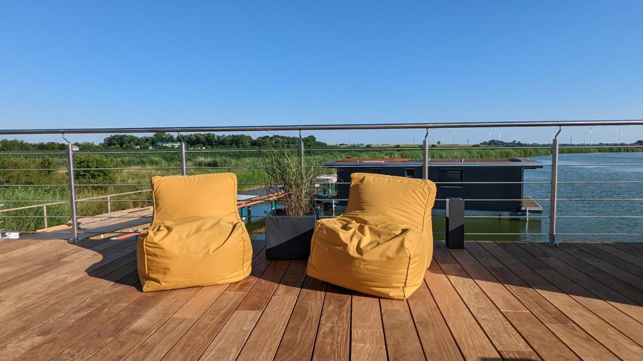 Hausboot Wangermeerblick Schillig Esterno foto