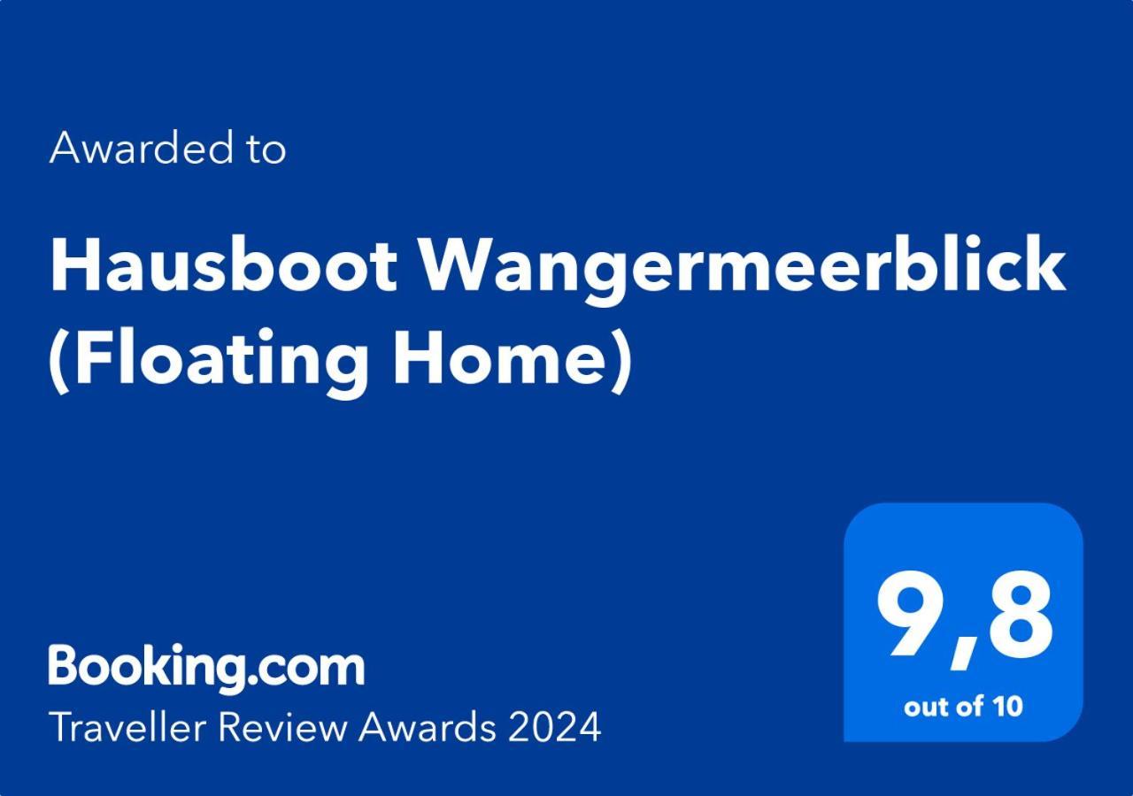 Hausboot Wangermeerblick Schillig Esterno foto